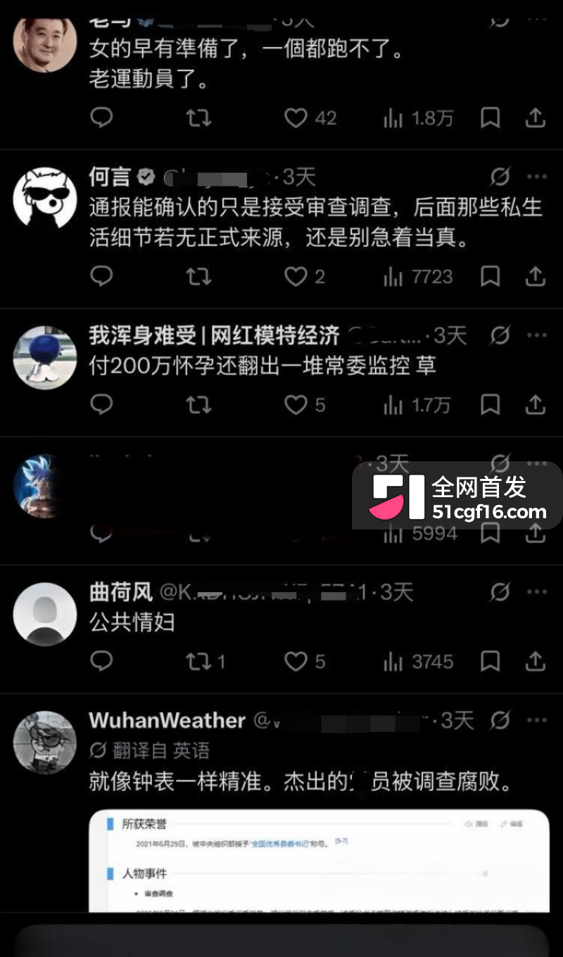 武汉市委秘书长 曾晟 与主持人情妇胡颖 丑闻曝光10